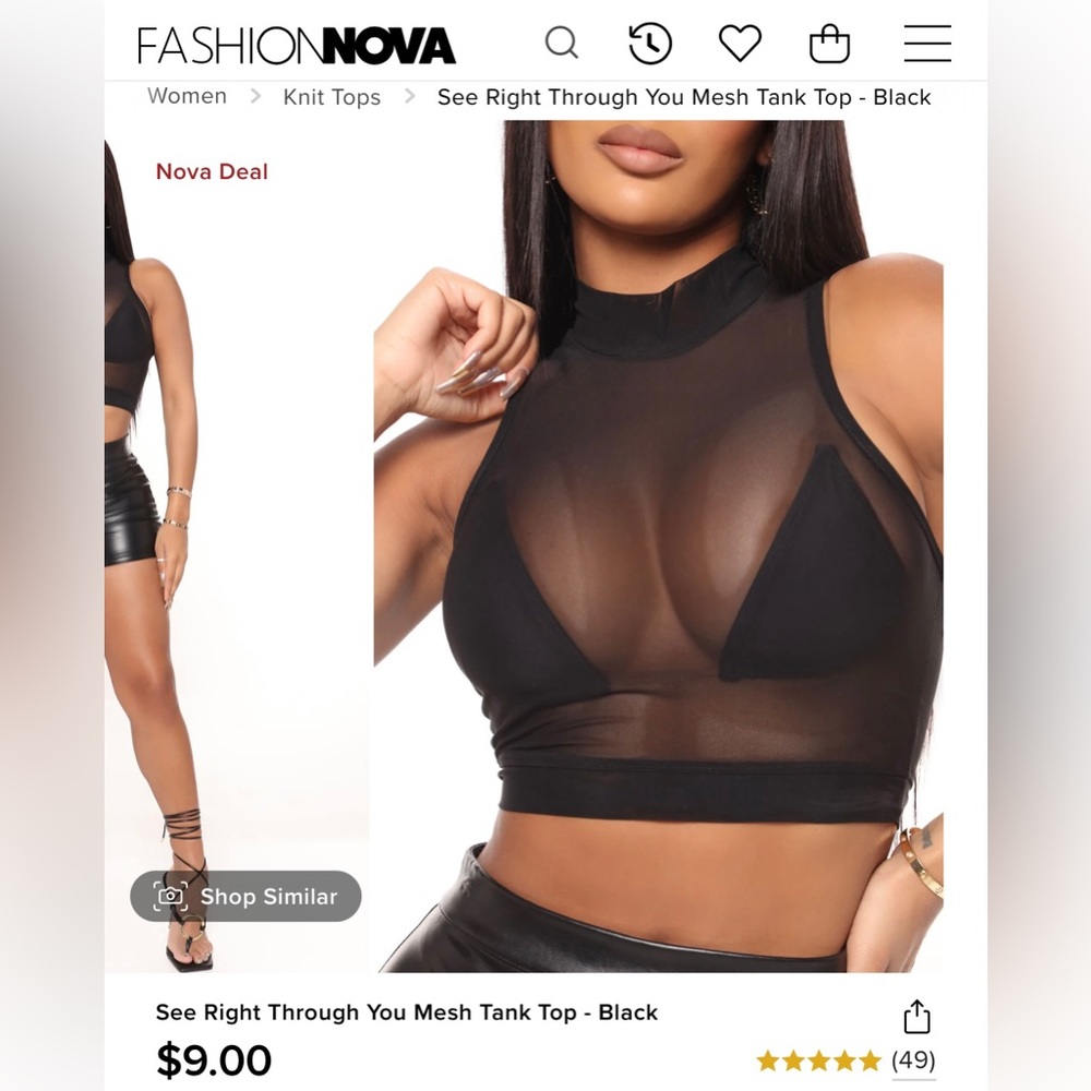Mesh top